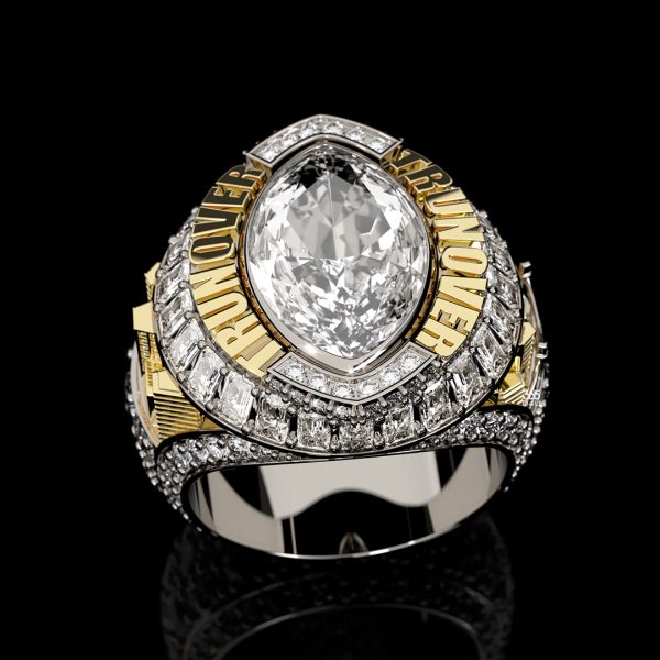 One Ring. One Giant Pear Diamond. Zero Subtlety. 💎😤