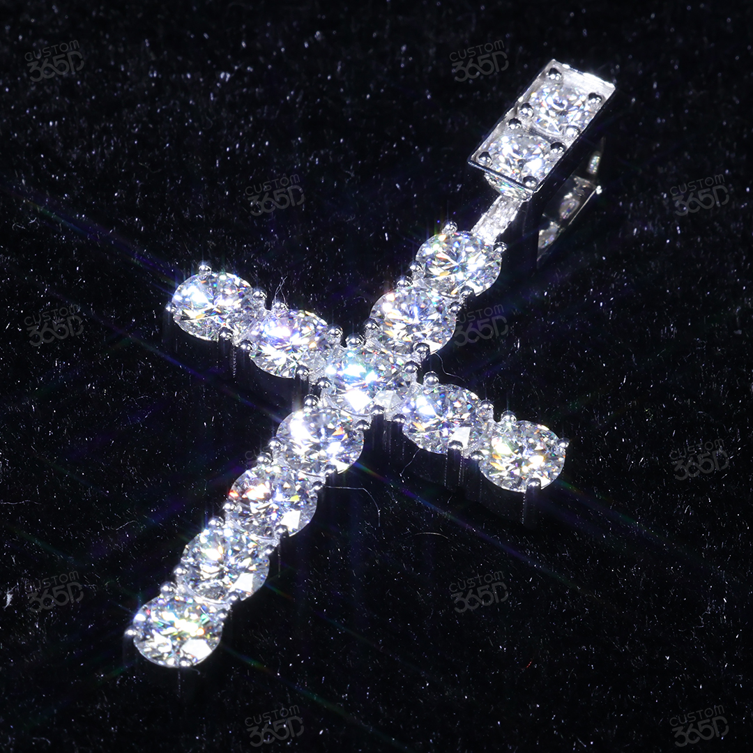 Diamond Cross Pendant