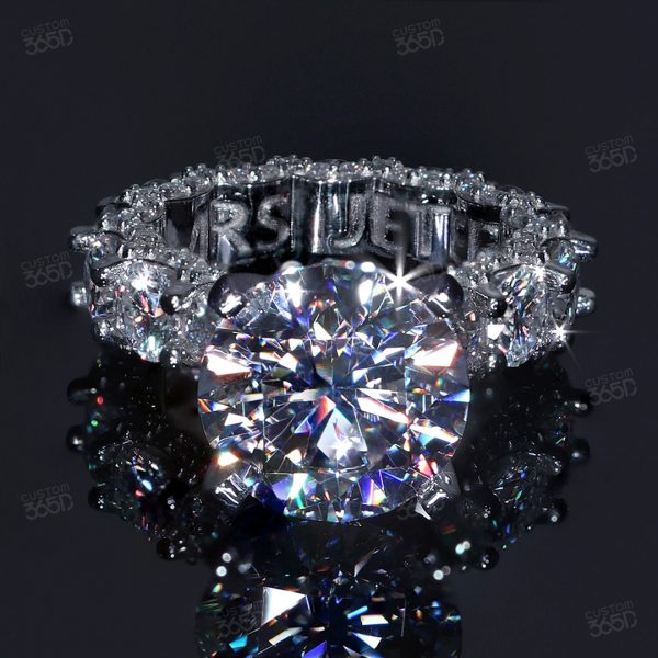 Brilliance Eternity Wedding Diamond Ring - Image 2