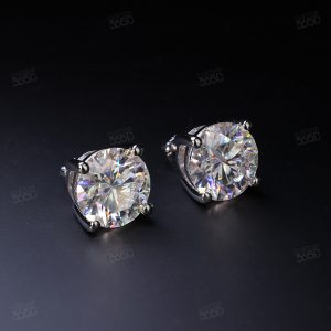 02-1-1.jpg 6.5mm Solitaire Diamond Earring/stud