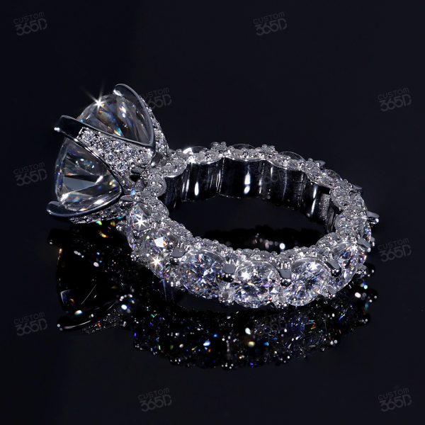 Brilliance Eternity Wedding Diamond Ring - Image 3