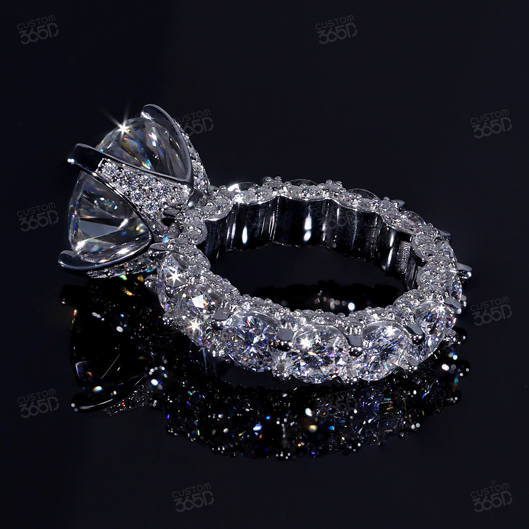 Brilliance Eternity Wedding Diamond Ring - Image 3