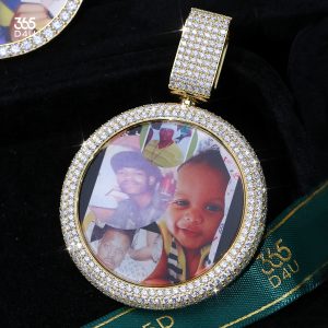 06-2.jpg 2-inch Double-side photo pendant