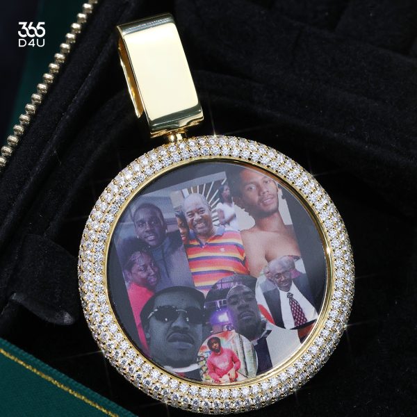 2-inch Double-side photo pendant - Image 2