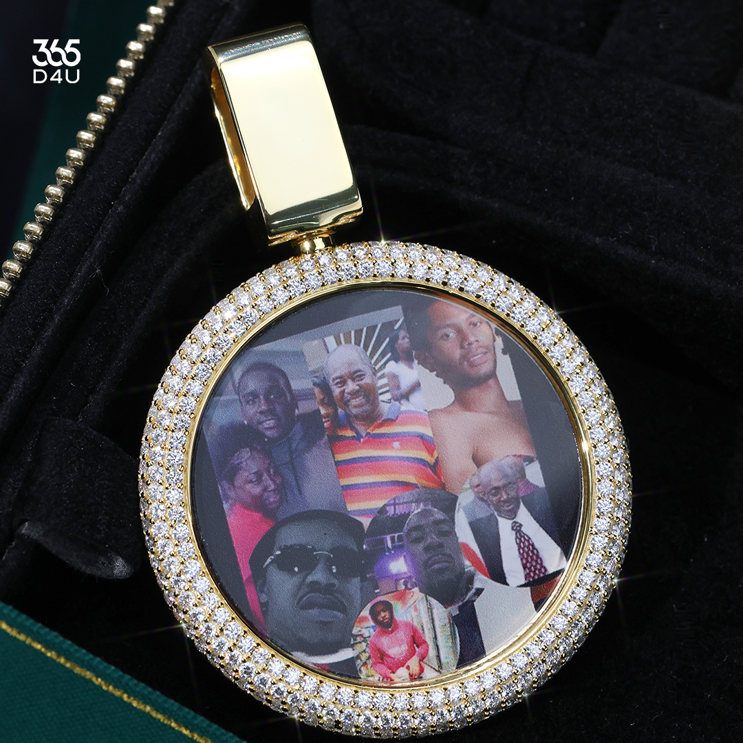 2-inch Double-side photo pendant - Image 2