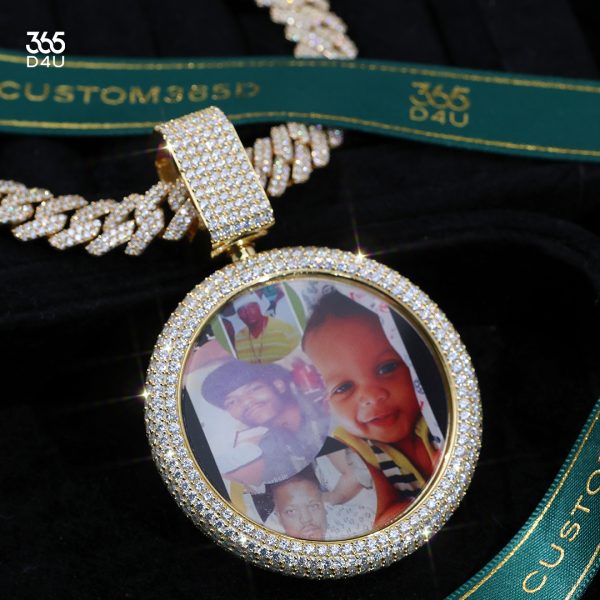 2-inch Double-side photo pendant - Image 4