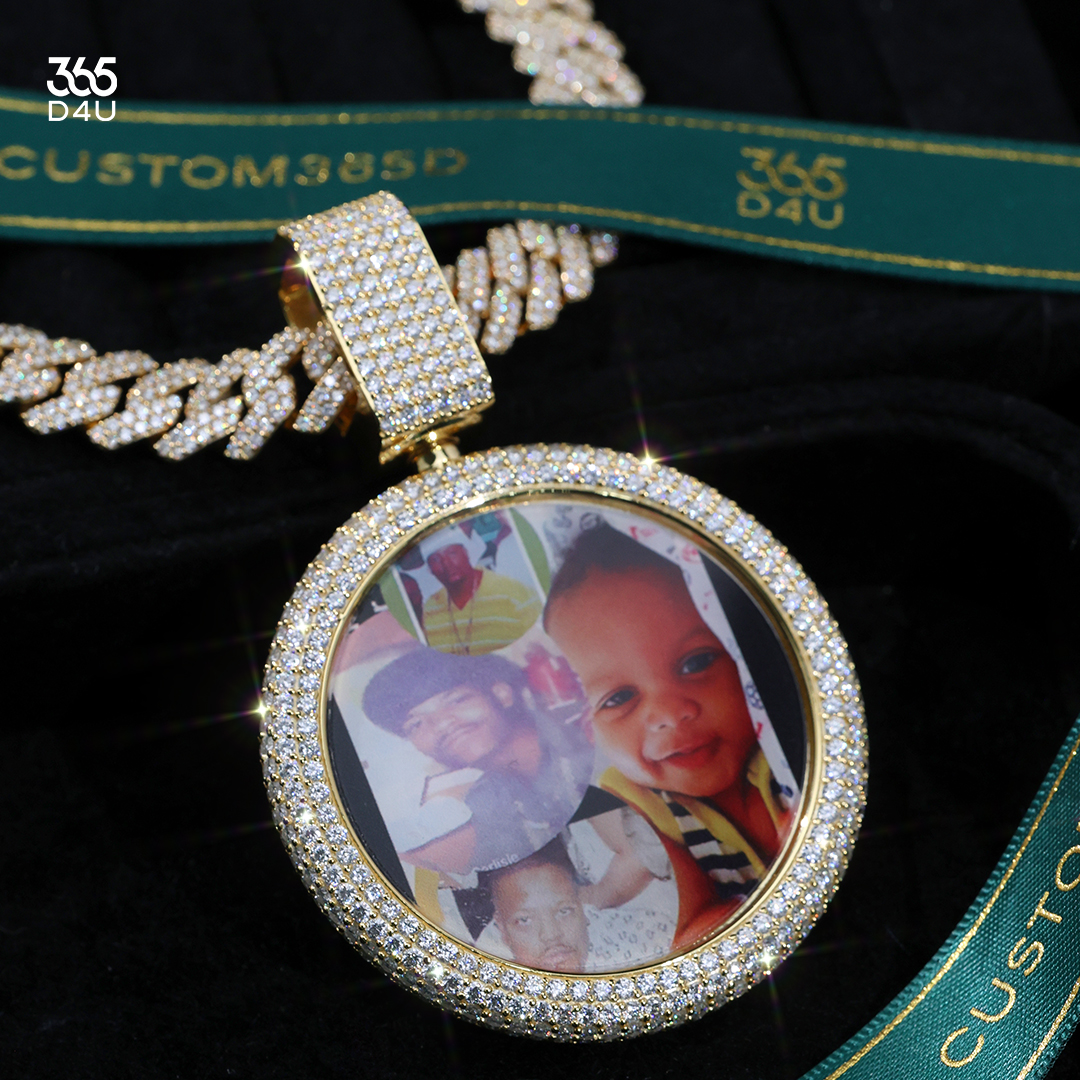 2-inch Double-side photo pendant - Image 4