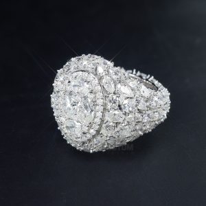 CD2022OCT165-3_4957c24f-7db5-48bd-b502-b380308254cf.jpg Mixed Pear-shaped Unisex Design Ring