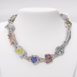 CD23OCT015图片 (1) A Whole Chain Made of Mini Pendants — Every Link Tells a Story