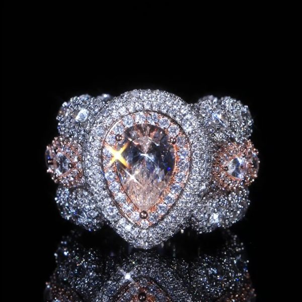 Majestic Pear Ring