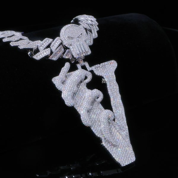 25aug0745图片 (1) V Custom Irregular 3D Pendant