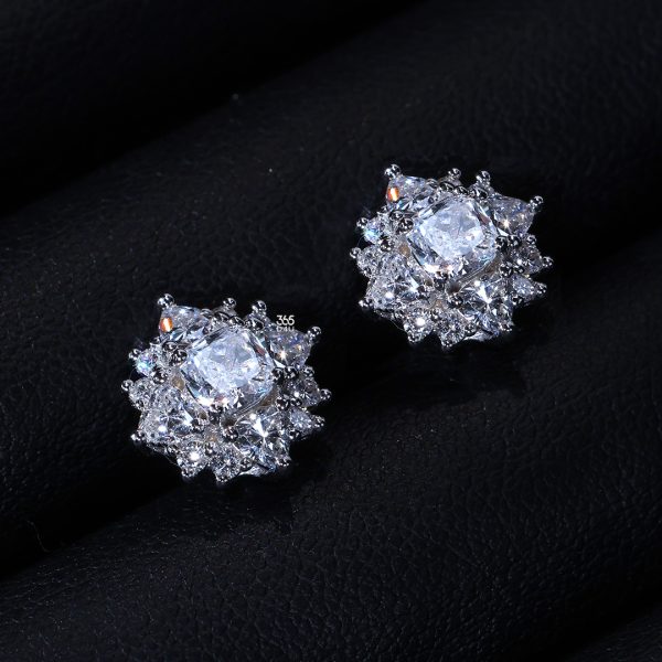 Custom Lab Diamond Stud Earrings