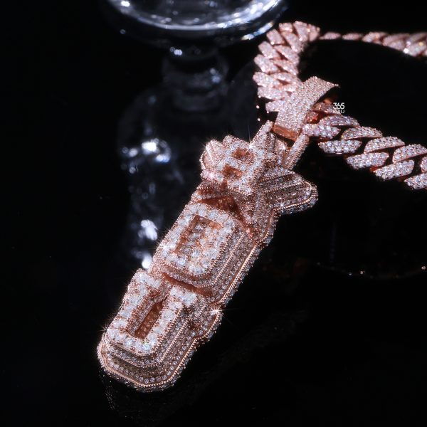 Wider 10mm thick  Vertical Pendant