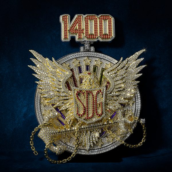 Custom Layered 3D Round Pendant