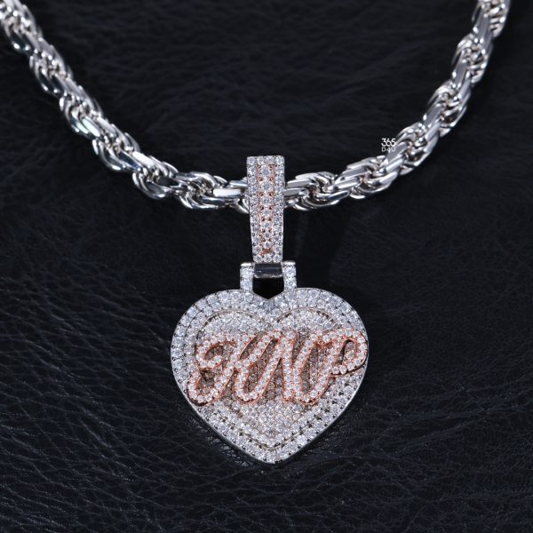 Custom 3D Heart Pendant