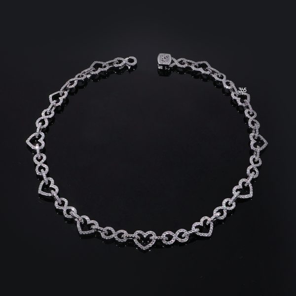 Heart Infinity Link Chain
