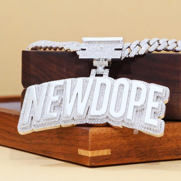 Curved Arch Letter Pendant