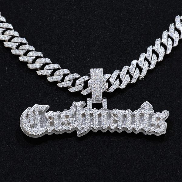 CD25JAN554图片 Mini Gothic Letter Pendant