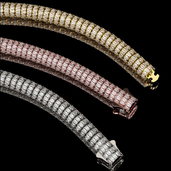 Custom Emerald Snake Scale Chain