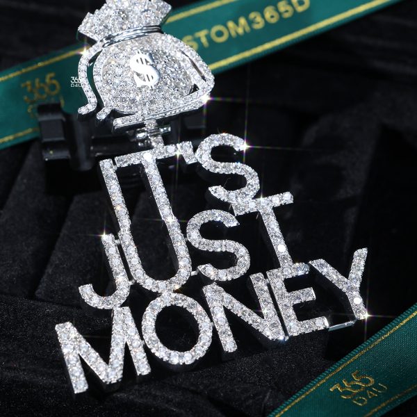 Custom Lab Diamond Letter Pendant