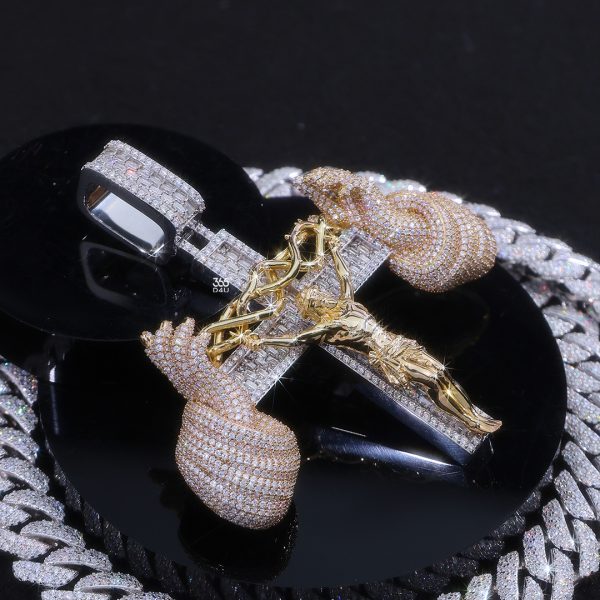 3D Crucifix Jesus Pendant