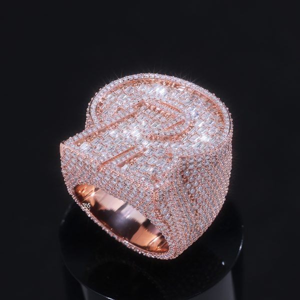 CD25DEC0381图片 (1) R Single Initial Championship Ring