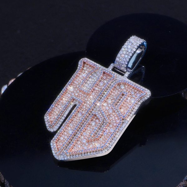 HS Custom 2-Letter Mosaic Pendant