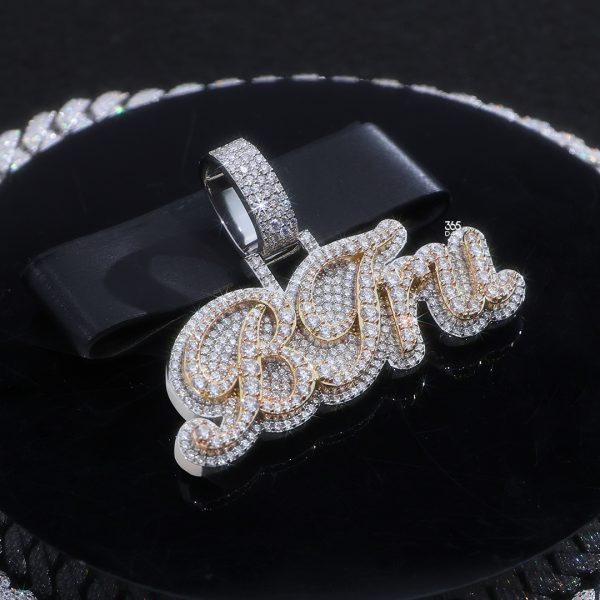 BTru Custom Script Mini Name Pendant