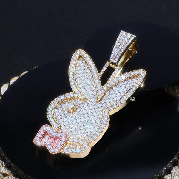 Custom Iconic Bunny logo Pendant