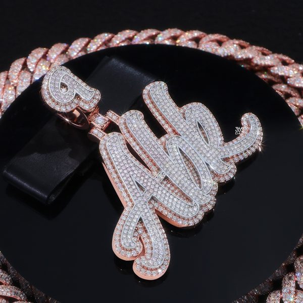 ABK Custom Cursive Name Pendant