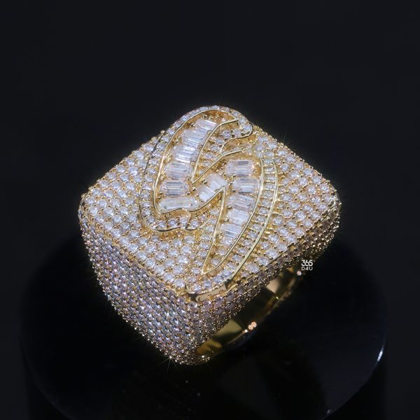 Custom Letter Championship Ring