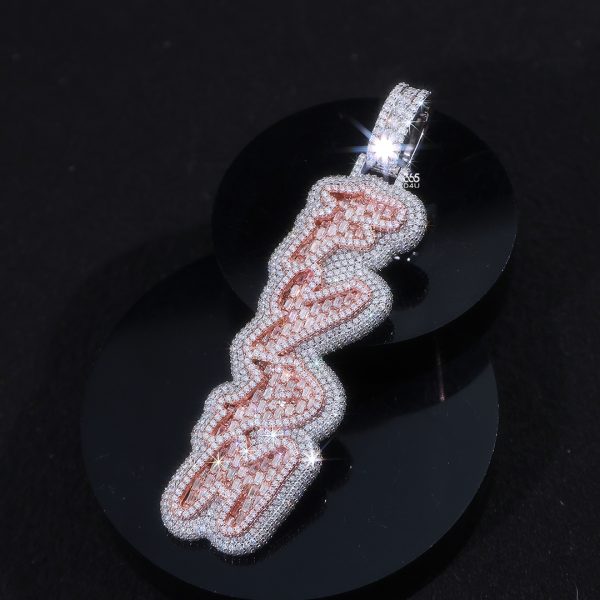 FYPM Vertical Brush Script Pendant
