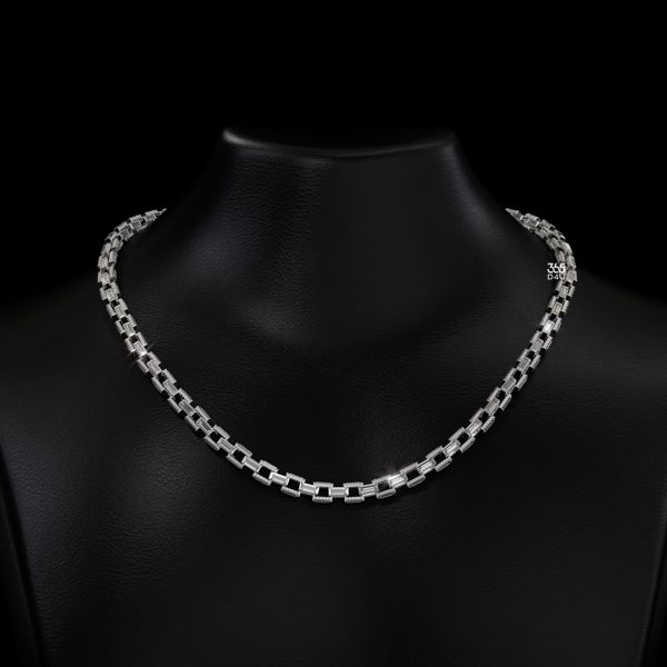 PD-C0371图片 (1) custom 8mm Tennis Box Chain