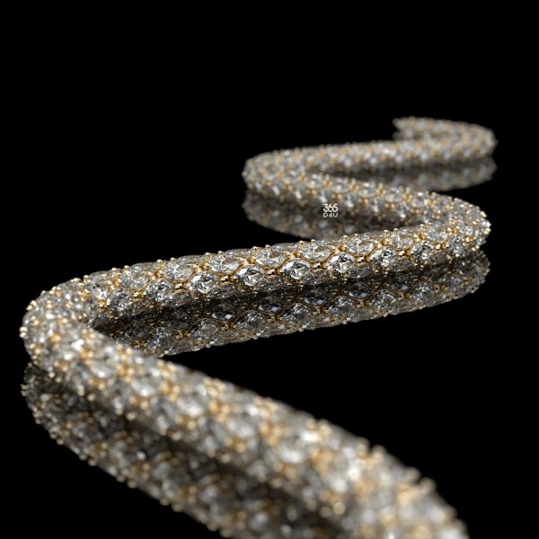 PD-C0420图片 (1) Marquise Dragon Scale Chain