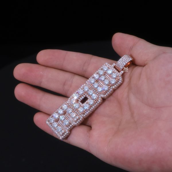 BOE Big Round Diamond Vertical Pendant