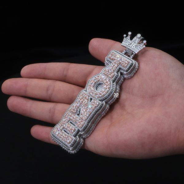 CD26JAN0061图片 (1) TONE Vertical Pendant with Fancy-Cut Diamonds