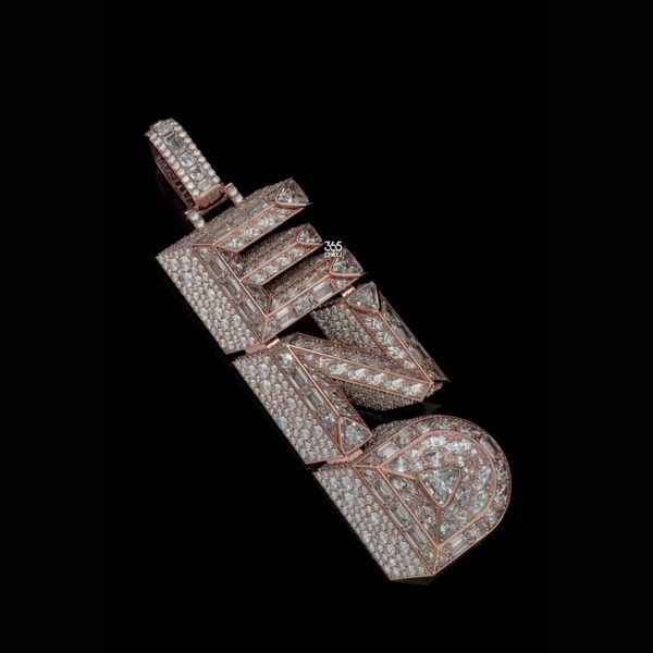 END Vertical Pendant – 3D Layered Design