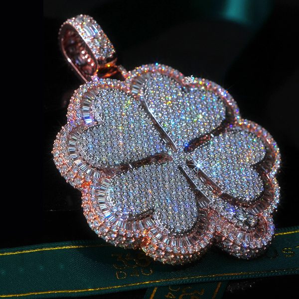 Lucky Four Leaf Clover Pendant