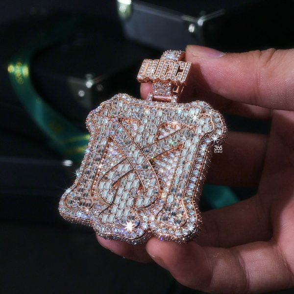 Layered Custom Logo Pendant