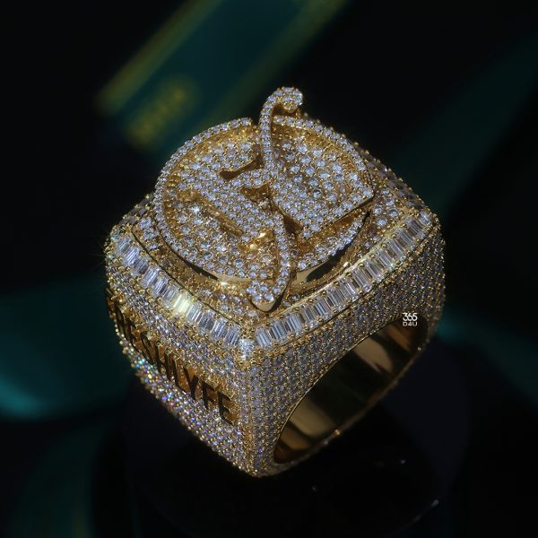 Custom Round Logo Championship Ring