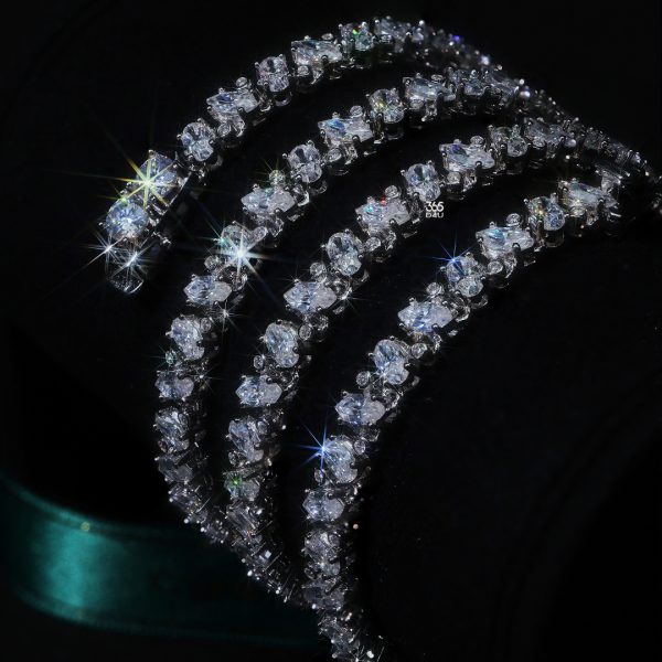 Marquise & Oval Cut Tennis Chain