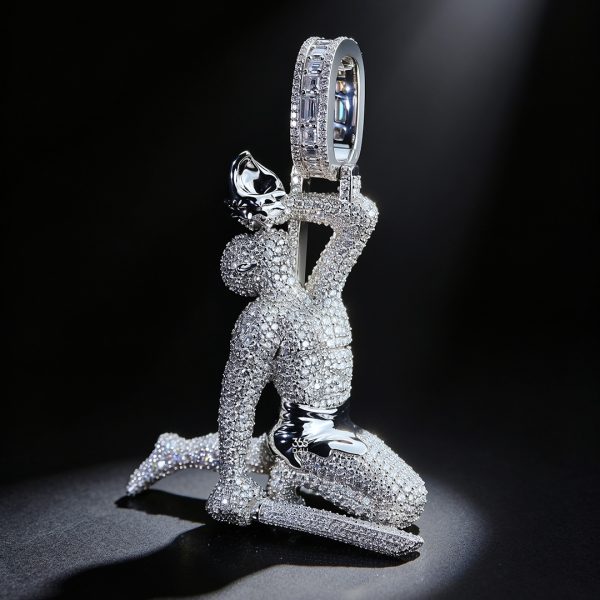 Custom 3D Human Sculpture Pendant