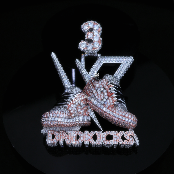 CD26MAR0031-图片 Custom 3D Sneaker Pendant